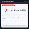 AC O-Ring Seal Kit illustrative product guide