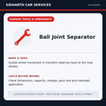 Ball Joint Separator illustrative product guide