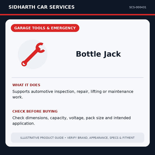 Bottle Jack illustrative product guide