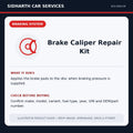 Brake Caliper Repair Kit illustrative product guide