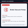 Brake Vacuum Pump illustrative product guide