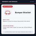 Bumper Bracket illustrative product guide
