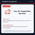 Car AC Inspection Service illustrative product guide