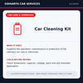 Car Cleaning Kit illustrative product guide