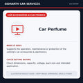 Car Perfume illustrative product guide