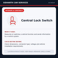 Central Lock Switch illustrative product guide