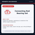 Connecting Rod Bearing Set illustrative product guide