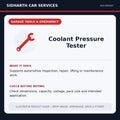 Coolant Pressure Tester illustrative product guide