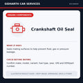 Crankshaft Oil Seal illustrative product guide