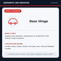 Door Hinge illustrative product guide