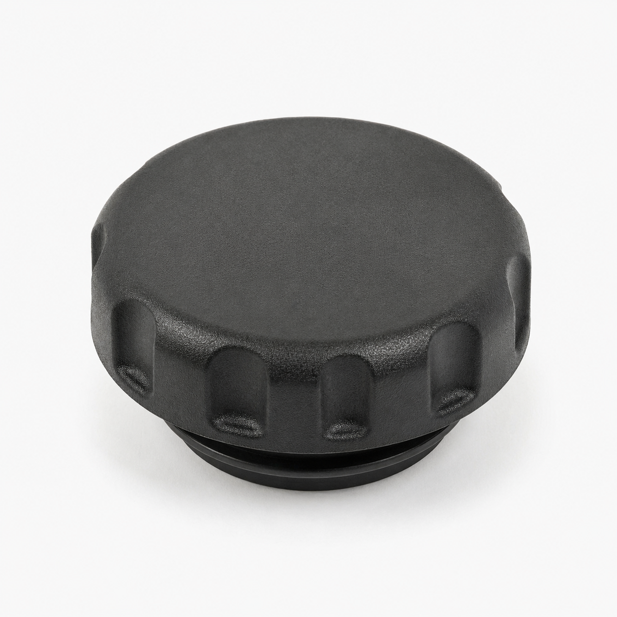 Generic engine oil filler cap on a clean studio background