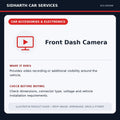 Front Dash Camera illustrative product guide