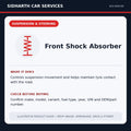 Front Shock Absorber illustrative product guide