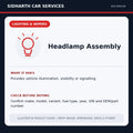 Headlamp Assembly illustrative product guide