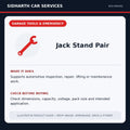 Jack Stand Pair illustrative product guide