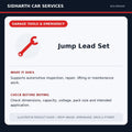 Jump Lead Set illustrative product guide