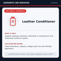 Leather Conditioner illustrative product guide