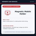 Magnetic Mobile Holder illustrative product guide