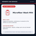 Microfiber Wash Mitt illustrative product guide