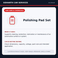 Polishing Pad Set illustrative product guide