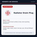 Radiator Drain Plug illustrative product guide