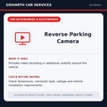 Reverse Parking Camera illustrative product guide