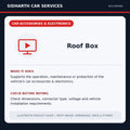 Roof Box illustrative product guide