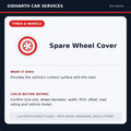 Spare Wheel Cover illustrative product guide