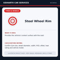 Steel Wheel Rim illustrative product guide