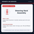 Steering Rack Assembly illustrative product guide