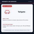 Tailgate illustrative product guide