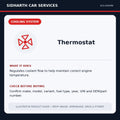Thermostat illustrative product guide