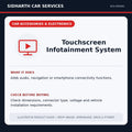 Touchscreen Infotainment System illustrative product guide