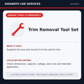 Trim Removal Tool Set illustrative product guide