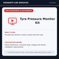 Tyre Pressure Monitor Kit illustrative product guide