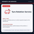 Tyre Rotation Service illustrative product guide