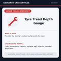 Tyre Tread Depth Gauge illustrative product guide