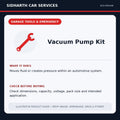 Vacuum Pump Kit illustrative product guide
