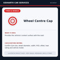 Wheel Centre Cap illustrative product guide