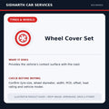 Wheel Cover Set illustrative product guide
