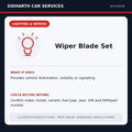 Wiper Blade Set illustrative product guide